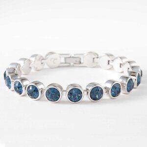 MONTANA BLUE Ice Bracelet by‎ Touchstone Crystal by Swarovski ✨ New in box